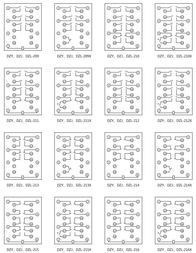 內部接線圖 內部接線圖
